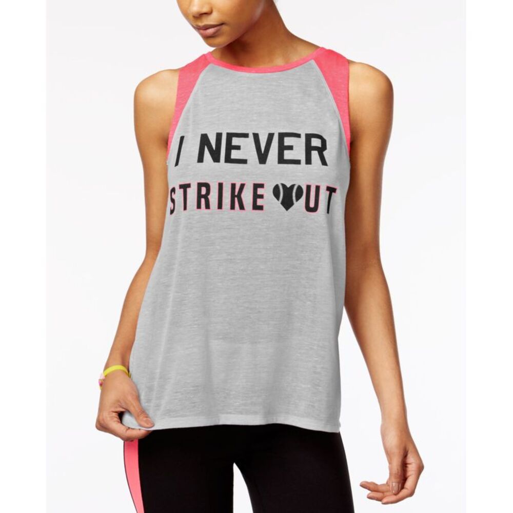 Material Girl Active Pro Juniors Graphic Muscle T-Shirt